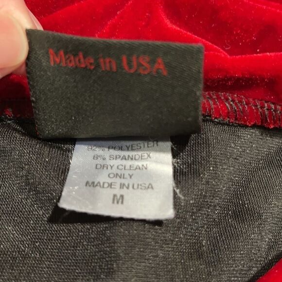 Folter Prophecy Hooded Velvet Tunic Dress / Gothic Witchy Tunic Sz M / Hooded - Picture 12 of 12